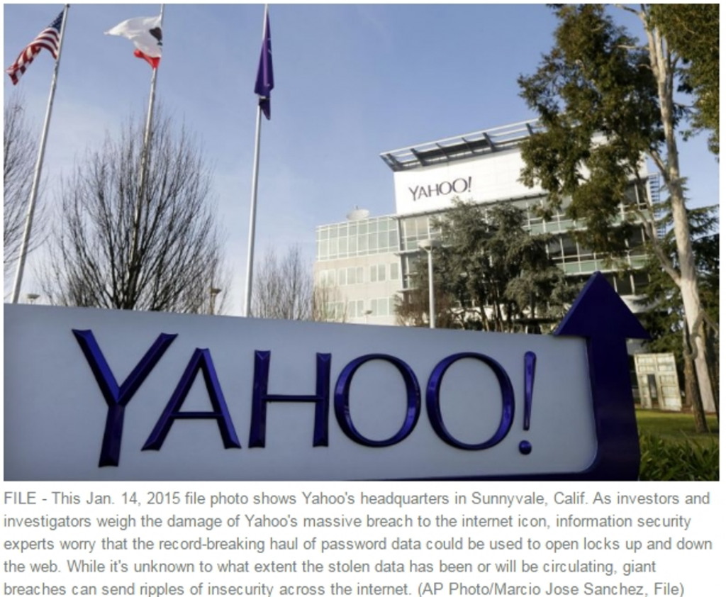 Password breach could have ripple effects well beyond Yahoo